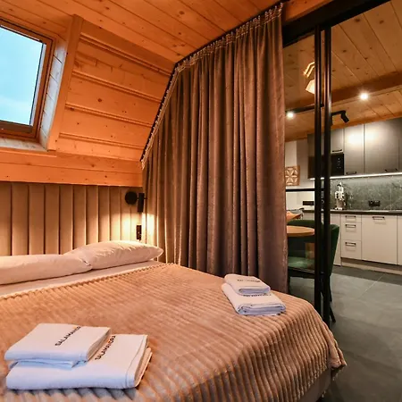 Salamandra Jacuzzi, Sauny, Teznia, Panorama Tatr Apartment Koscielisko